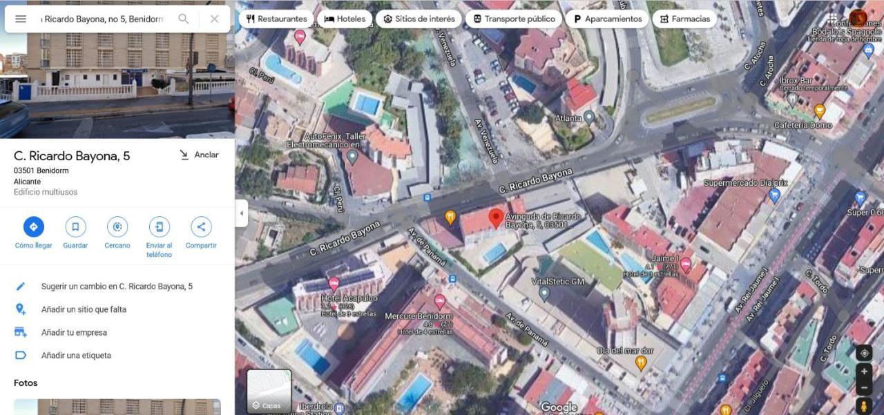 ベニドルムApartamento Esturionアパートメント エクステリア 写真